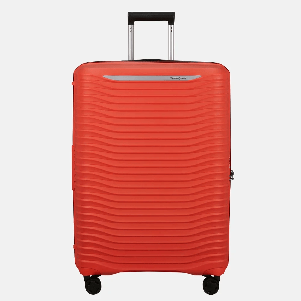 Bronpackshot van een rode Samsonite-koffer